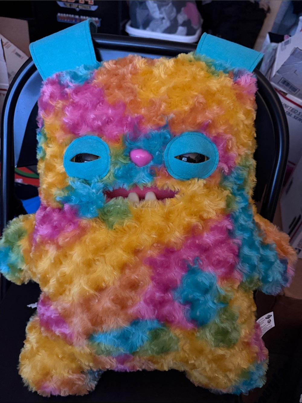 Plush Fuggler tye dye huge pillow